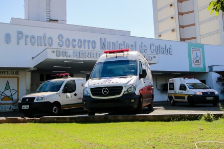 Criana est internada no Pronto-Socorro de Cuiab
