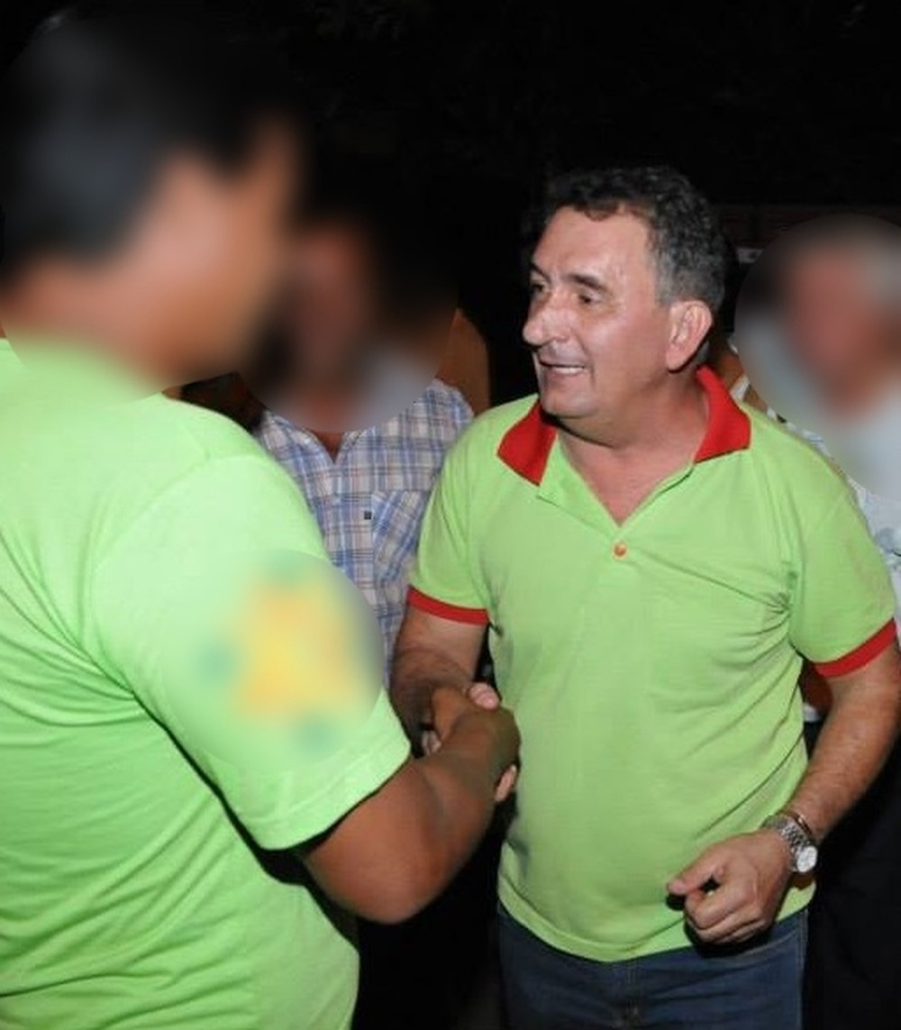 Joaquim Matias Valado, preso em Campinpolis (MT)  Foto: Facebook/Reproduo