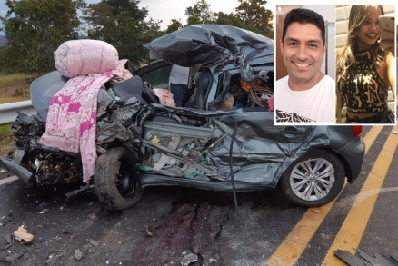 Pamela Helloa e Iossef Gayoso morreram no acidente