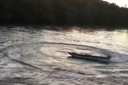 Acidente aconteceu entre duas embarcaes