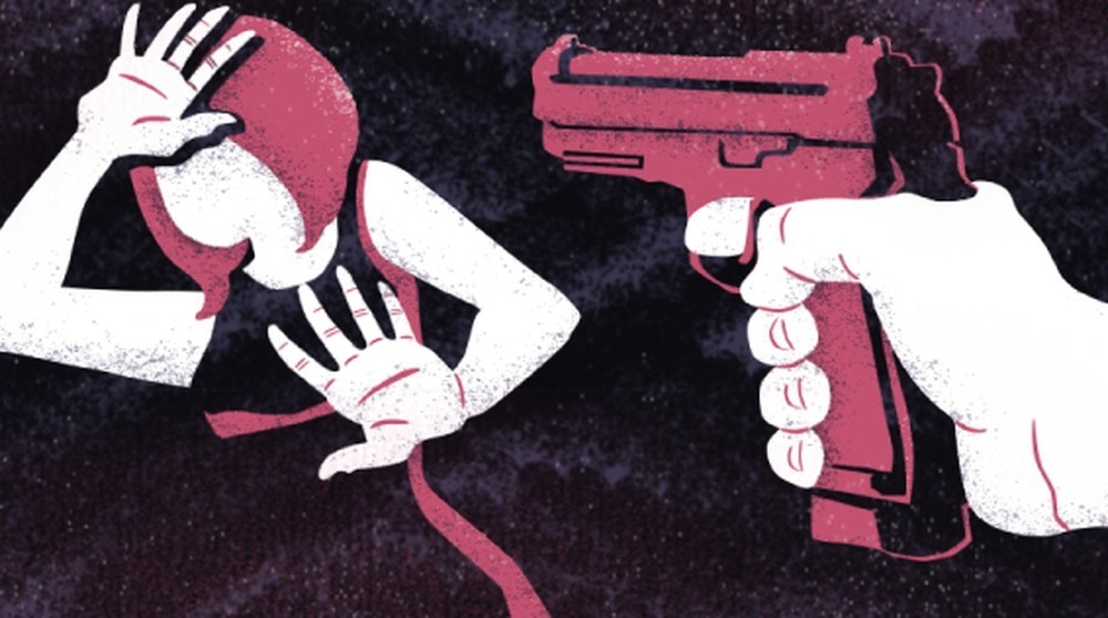 Maioria das mulheres foram mortas com arma de fogo  Foto: Foto: Editoria de Arte/G1