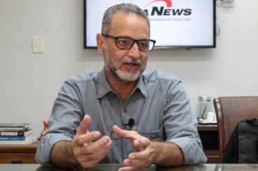 O vice-presidente do Conselho Municipal de Ateno  Diversidade Sexual, Clvis Arantes