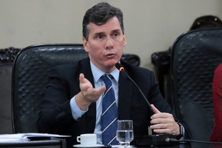 O secretrio de Estado de Fazenda, Rogrio Gallo