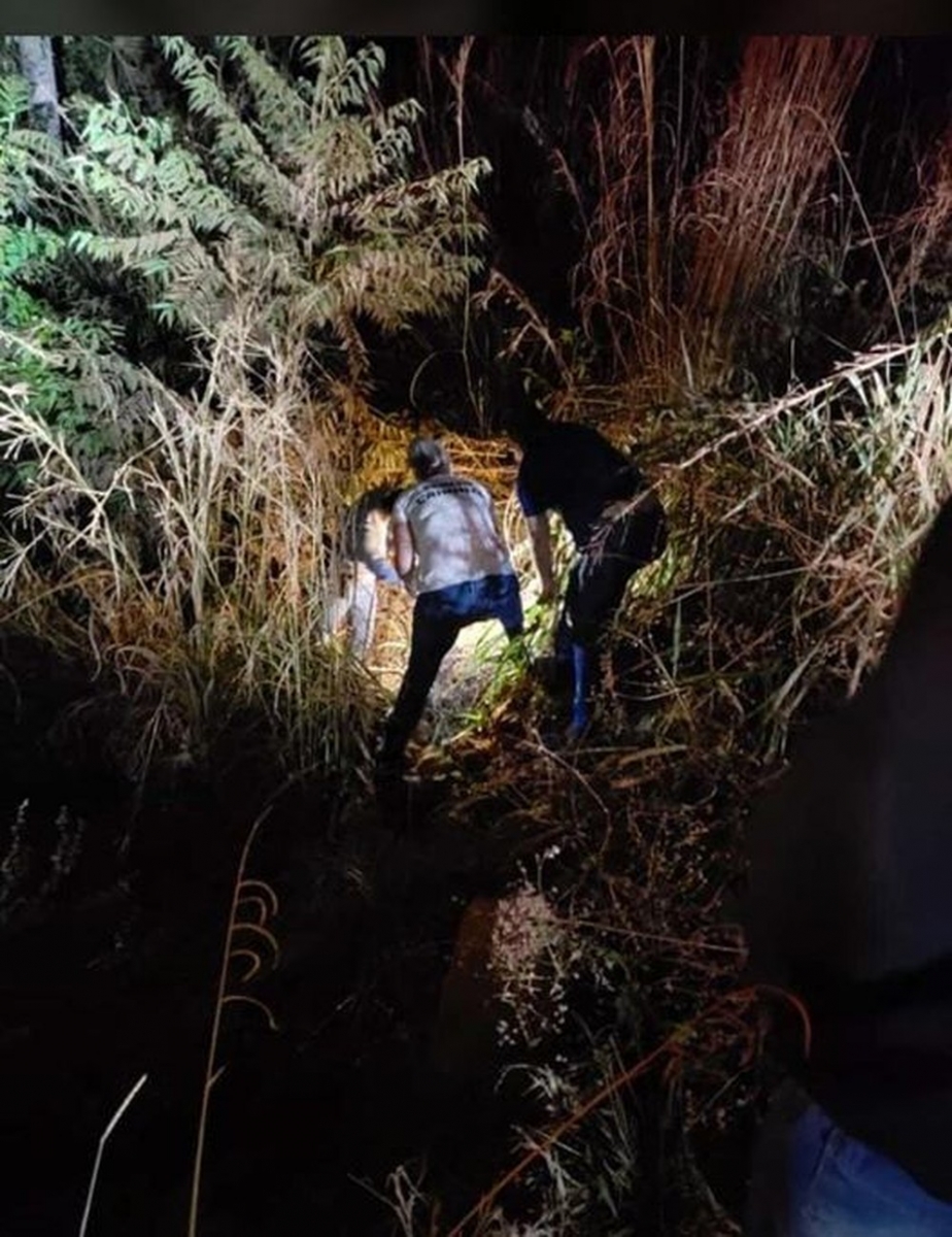 Corpo de mulher foi encontrado dentro de mala em estrada rural em Nortelndia  Foto: Divulgao