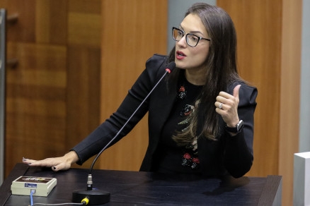 A deputada Janana Riva, que tambm foi grampeada em esquema de PMs