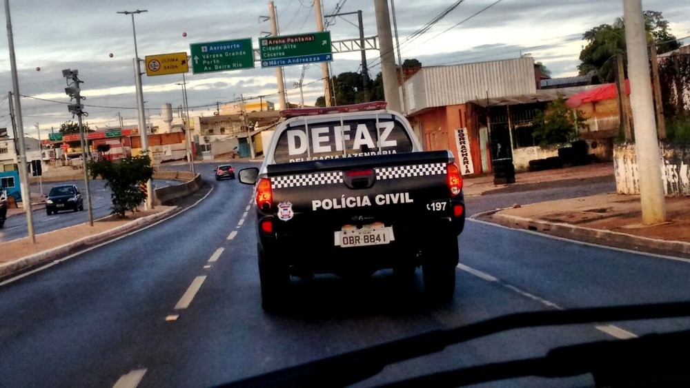 Operao  feita pela Defaz e Sefaz  Foto: Assessoria/ Polcia Civil-MT