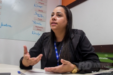 Liliane Ramos, gerente de Empreendedorismo, cita a entrada de um grande grupo que busca 