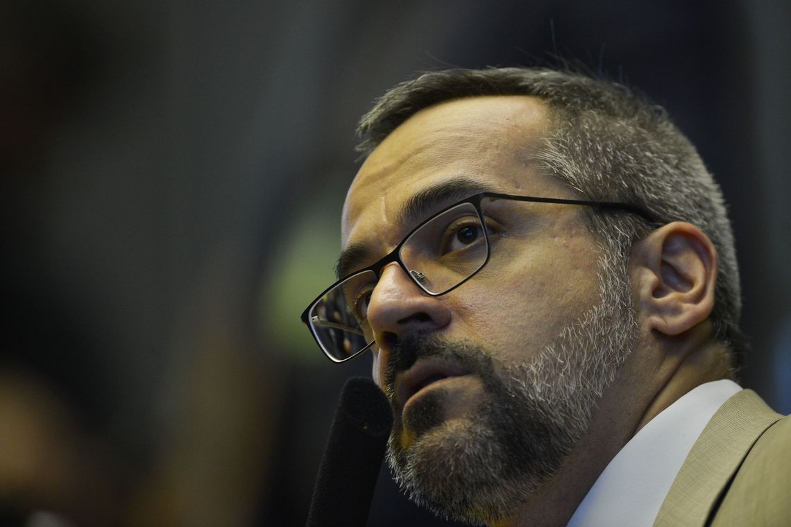 O Ministro da Educao, Abraham Weintraub.