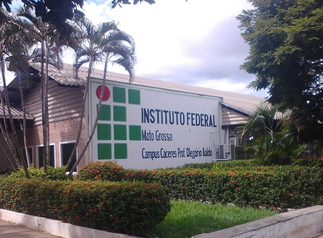 IFMT campus Cceres  Foto: Divulgao