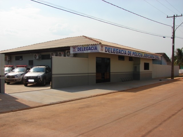 Asolescente foi ouvido na delegacia de Juara  Foto: Polcia Civil/Divulgao