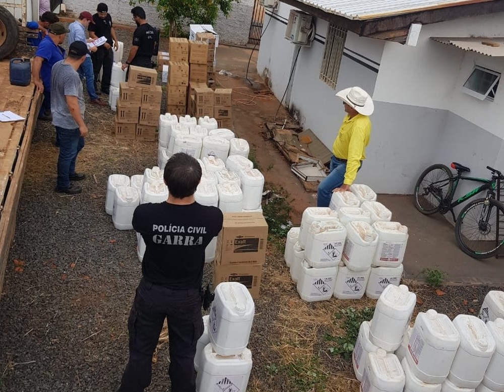 Gales apreendidos pela Polcia Civil em Mato Grosso  Foto: Polcia Civil de Mato Grosso/Assessoria