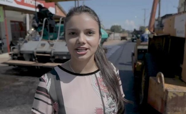 Ingridi Keliany trabalhava na Prefeitura de Vrzea Grande e foi afastada do cargo  Foto: Reproduo