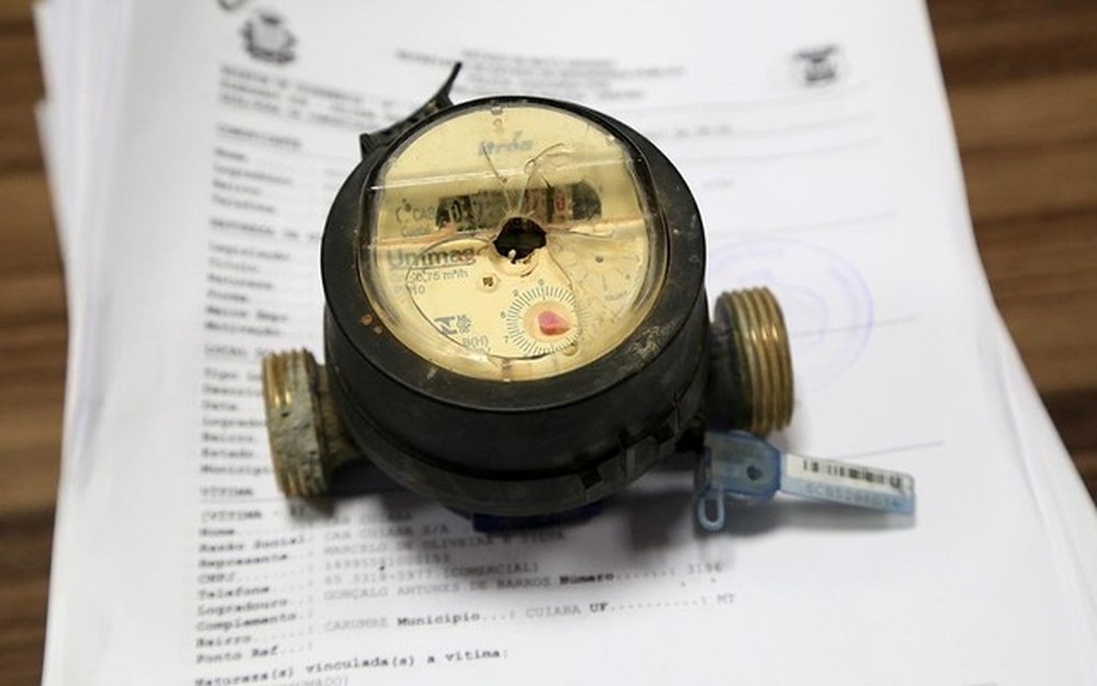 Furto de gua  crime  Foto: Lenine Martins/Sesp-MT