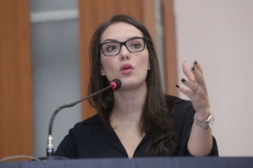 A deputada Janaina Riva, que tenta antecipar eleio da Mesa Diretora