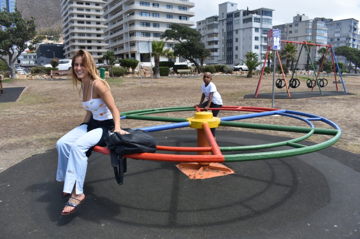 Giovana Gil viveu uma experincia inesquecvel na frica do Sul