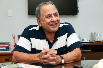 O jornalista Macedo Filho: 