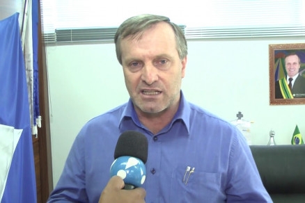 O prefeito de Sapezal, Valcir Casagrande (PSL)