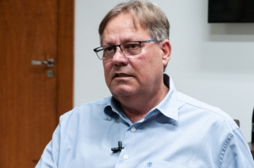 O secretrio de Estado de Sade, Gilberto Figueiredo