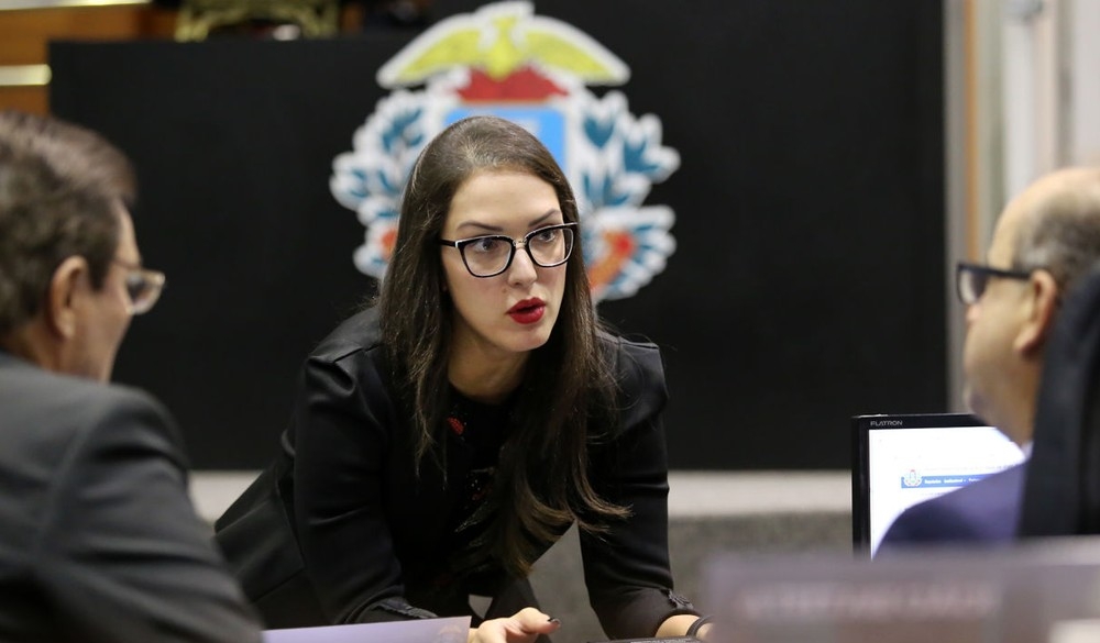 Data da eleio da mesa diretora foi alterada devido  gravidez de Janana Riva (MDB)  Foto: JLSiqueira/ALMT