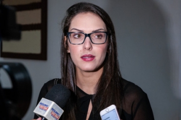 A deputada Janaina Riva, que foi garantidora do contrato