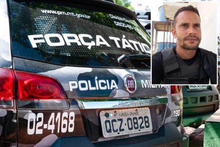 Ricardo Ferreira Azevedo (detalhe), que foi morto por colegas de farda