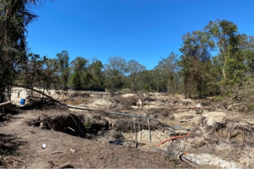 Os garimpeiros realizavam extra��o ilegal de ouro no Rio Sarar�