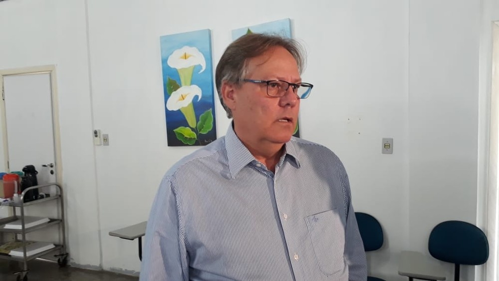 O secretrio de Sade de Mato Grosso Gilberto Figueiredo, que criticou baixo isolamento social em MT