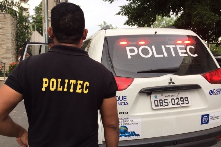 A Politec encaminhou o corpo da vtima at o Instituto Mdico Legal (IML)