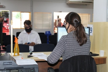 Atendimento presencial no Detran-MT est� suspenso � Foto: Carolina Alonso/Detran-MT