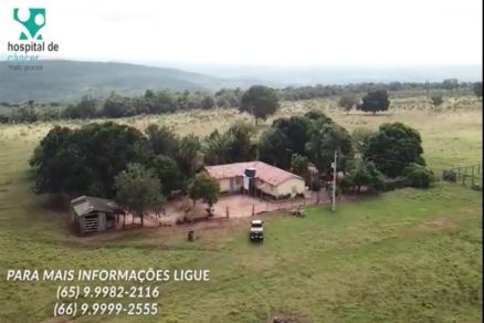 A fazenda est localizada no Municpio de Ponte Branca