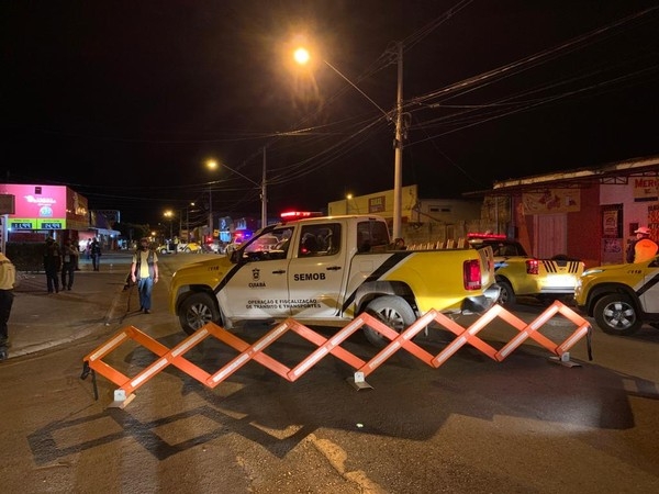 A prefeitura registrou 400 den�ncias de descumprimento ao toque de recolher em Cuiab�, at� esse domingo (5) � Foto: Assessoria