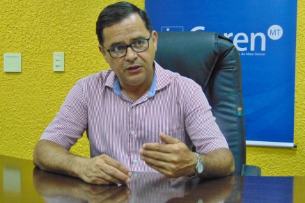 O presidente do Coren, Ant�nio C�sar Ribeiro