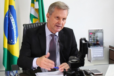 O presidente do TRE, desembargador Gilberto Giraldelli: eleies 2020