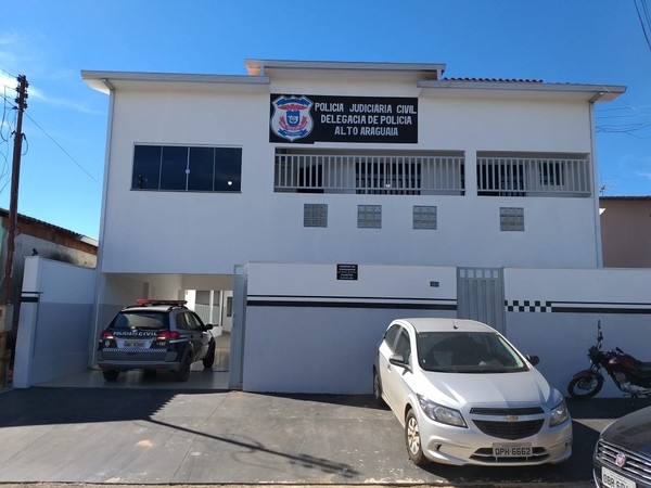 Delegacia de Alto Araguaia.  Foto: Polcia Civil