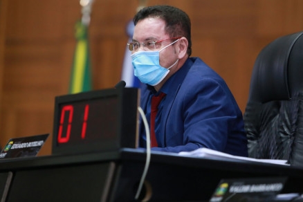 O presidente Eduardo Botelho, que seguiu para So Paulo para tratar possvel infeco por Covid-19