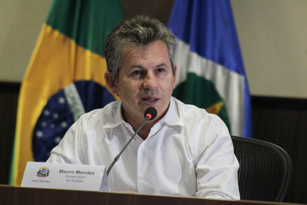 O governador Mauro Mendes, que reforou pedido de adicional aos servidores da Sade - Foto por: Mayke Toscano/Secom-MT