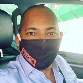 Justia probe Juca do Guaran Filho de distribuir mscaras com o nome dele durante pandemia  Foto: Reproduo/Redes sociais