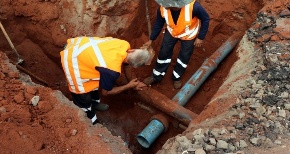 Apenas 40 municpios de MT tinham rede de esgoto em funcionamento em 2017  Foto: Daae/Divulgao