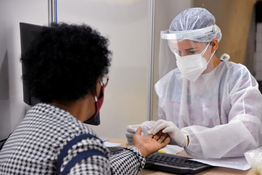 Centro de Triagem tem 182 pessoas que testaram positivo para Covid-19