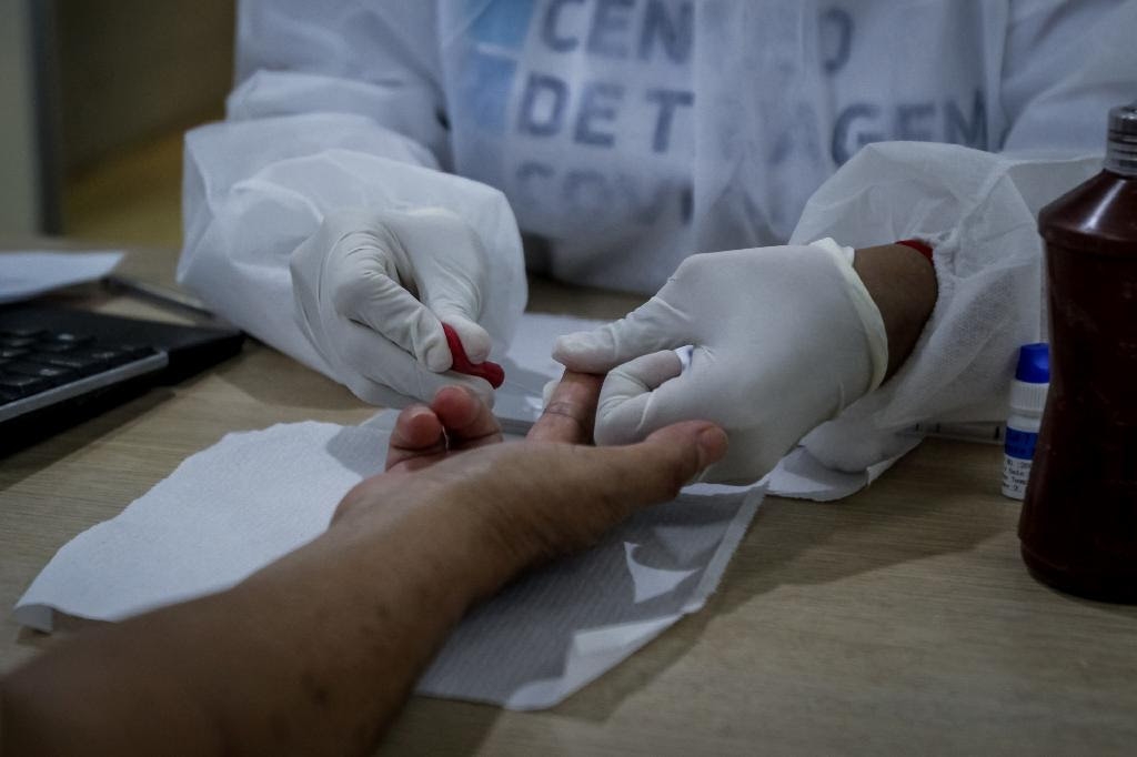 Centro de triagem COVID 19 dia 28 de julho - Foto por: Christiano Antonucci