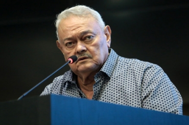 O apresentador de TV Roberto Frana:pr-candidato ao Alencastro pelo Patriotra