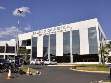 Fachada do Tribunal de Justia de Mato Grosso