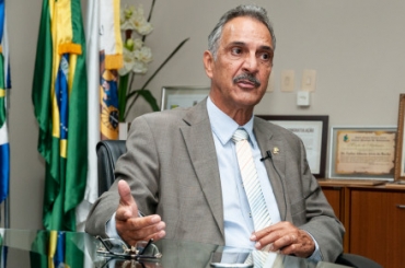 O presidente do Tribunal de Justia de Mato Grosso, desembargador Carlos Alberto Alves da Rocha: produtividade aumentou