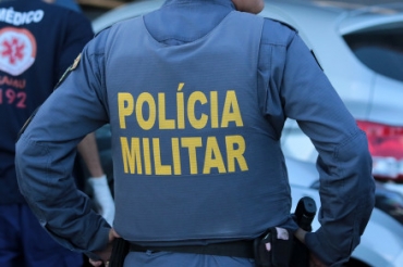 A Pol�cia Militar foi acionada para atender a ocorr�ncia