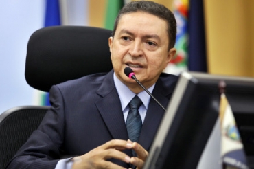 O conselheiro Valter Albano, eleito corregedor do TCE