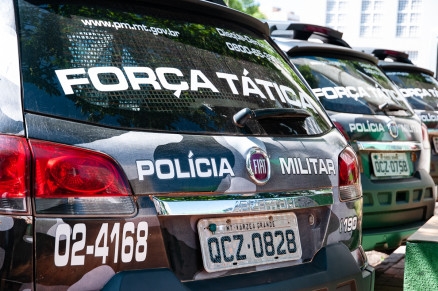 A Fora Ttica atendeu a ocorrncia em Barra do Garas