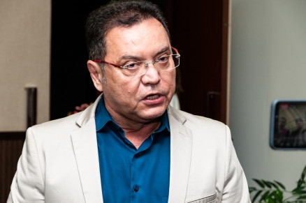 O presidente da AL, deputado estadual Eduardo Botelho: confiana na vitria de candidatos do DEM