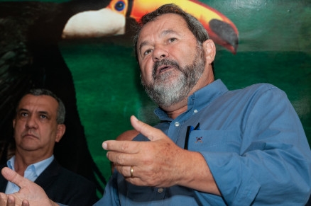 O prefeito de Cceres Francis Maris, que teria ofendido defensor