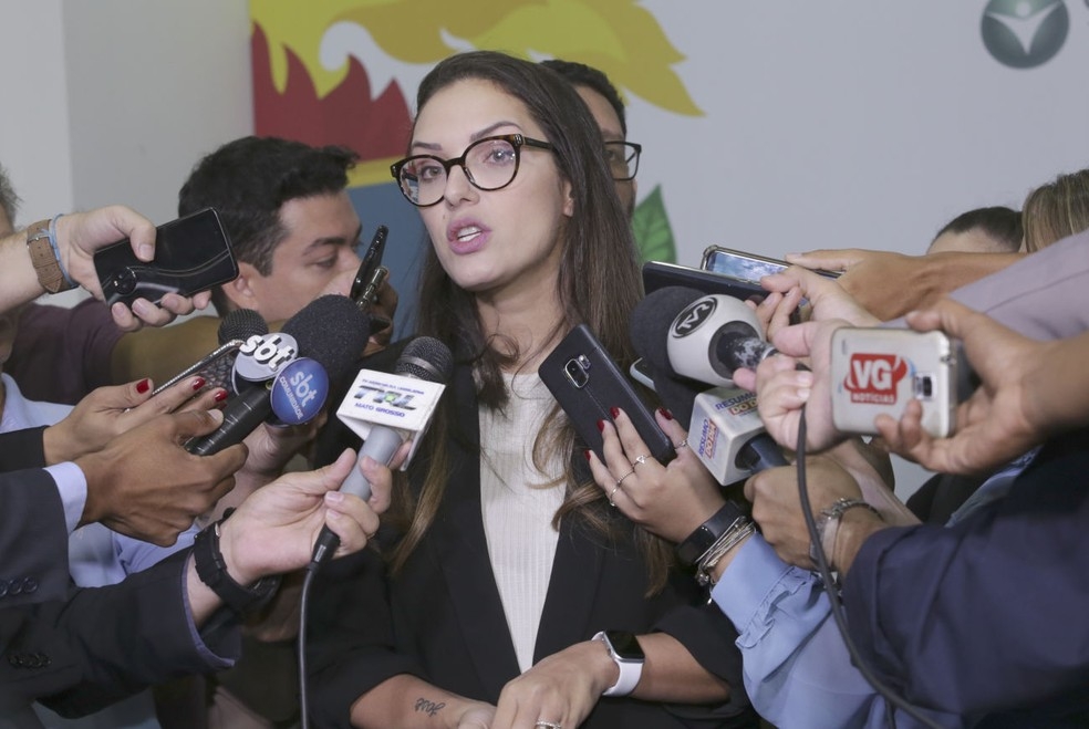 Janana Riva (MDB) criticou projeto  Foto: Ronaldo Mazza/ ALMT