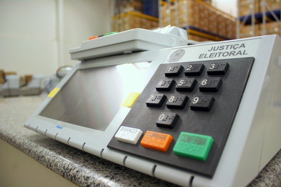 Urna de votao  Foto: Alair Ribeiro/TRE-MT